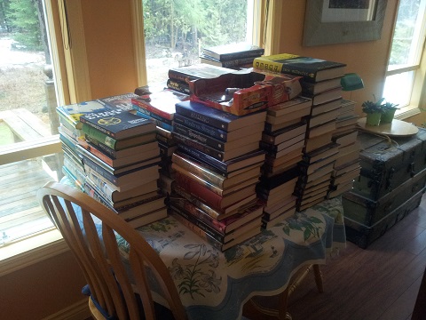 Julie Czerneda's Books to Sort