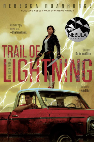 Trail of Lightning by Rebecca Roanhorse - Book Cover