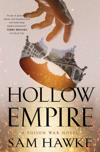 Hollow Empire by Sam Hawke - Book Cover