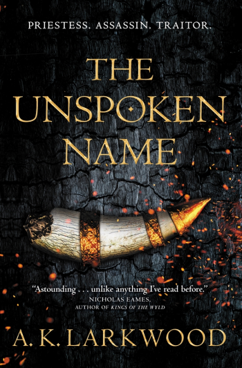 The Unspoken Name by A. K. Larkwood Book Cover