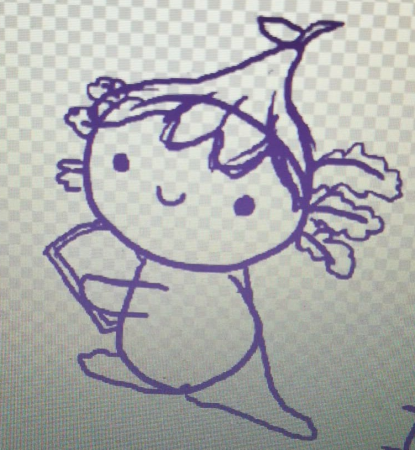 First Drawing of Xiaolong
