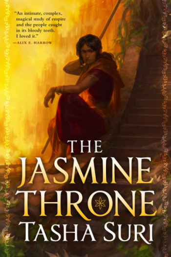 The Jasmine Throne by Tasha Suri - Cover Image