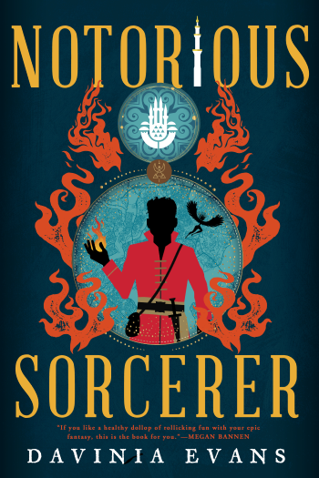 Cover of Notorius Sorcerer by Davinia Evans