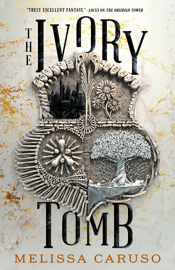 Cover of The Ivory Tomb by Melissa Caruso