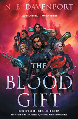 Cover of The Blood Gift by N. E. Davenport